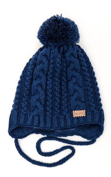 Шапка детская унисекс Классик D892 флис 44-48 см Бирюзовый