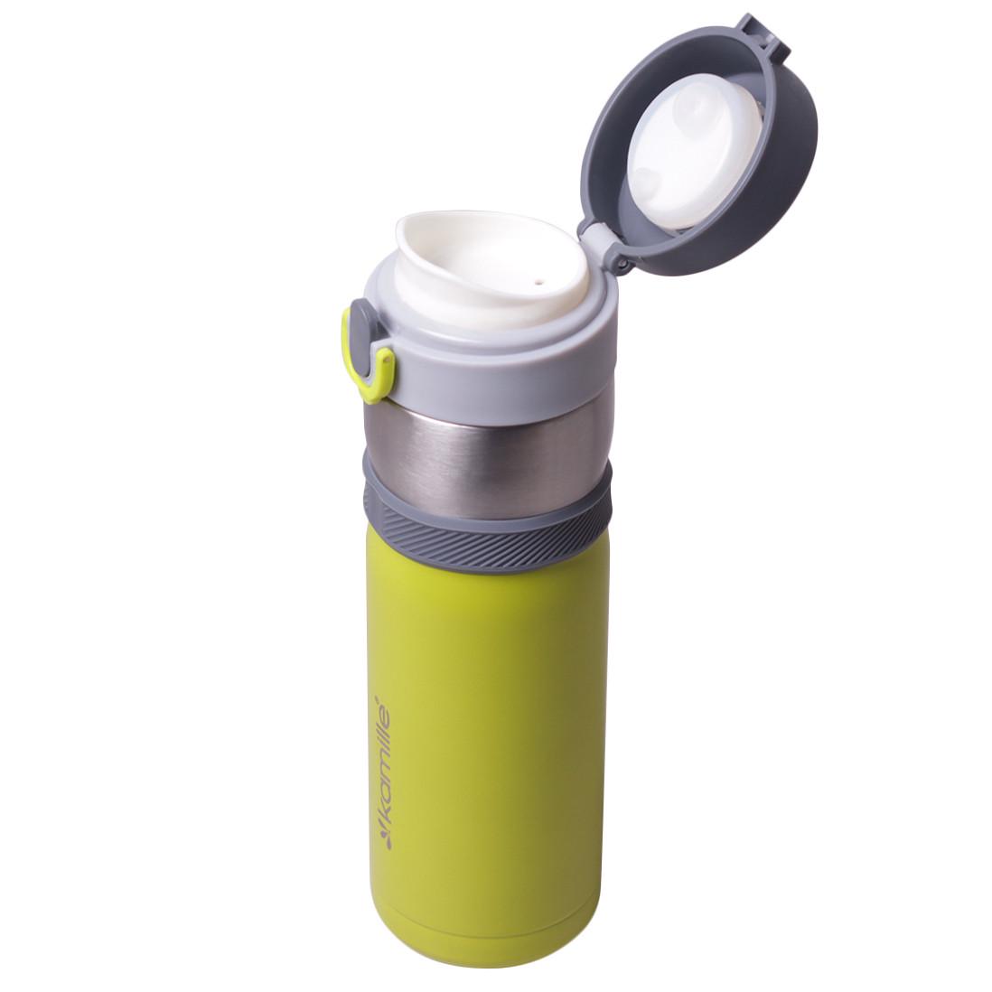 Термос Kamille KM-2014-GR 400 мл Зелений (110158) - фото 3 Термос Kamille KM-2014-GR 400 мл Зелений (110158) - фото 3