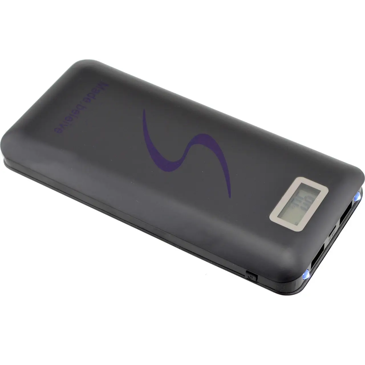 Павербанк с дисплеем Techfuerza 30000 mAh 2xUSB/microUSB Black (938f103b)