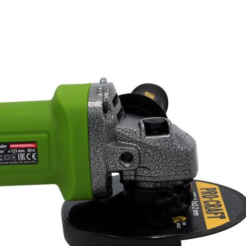 Болгарка ProCraft PW1050 диск 125 мм - фото 5 Болгарка ProCraft PW1050 диск 125 мм - фото 5