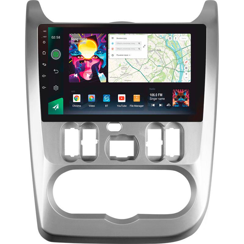 Магнітола штатна Sigma PRO 98128 2K 8/128 GB Renault Logan 1 2010-2016 CAN BUS 9" L2 (AR-79009)