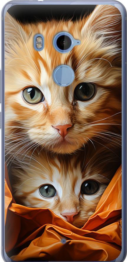 Чехол на HTC U11 Plus Котики 2 (5664u-1363-42517)