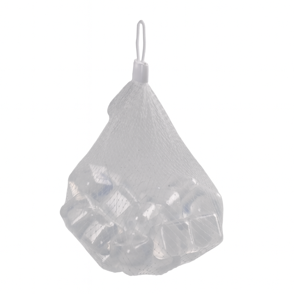 Лед многоразовый пластиковый Ice cube R99465 2,5 см 20 шт. Прозрачный (29596446)