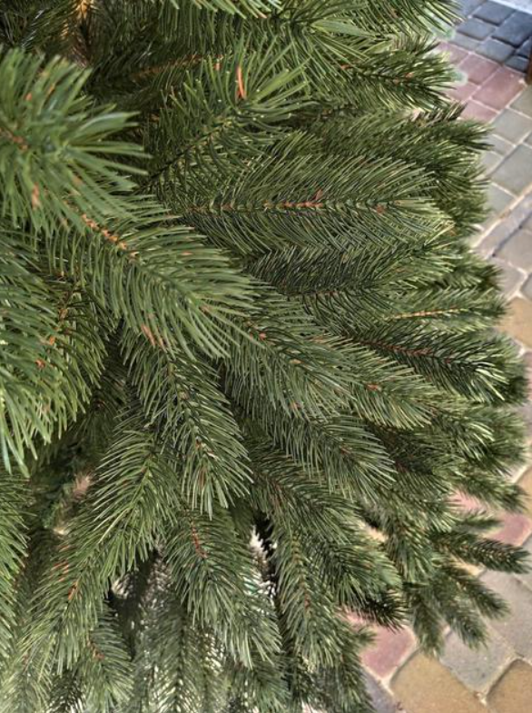 Штучна ялинка лита Буковельська з підставкою 1,8 м Зелений (NYT15308) - фото 2 Штучна ялинка лита Буковельська з підставкою 1,8 м Зелений (NYT15308) - фото 2