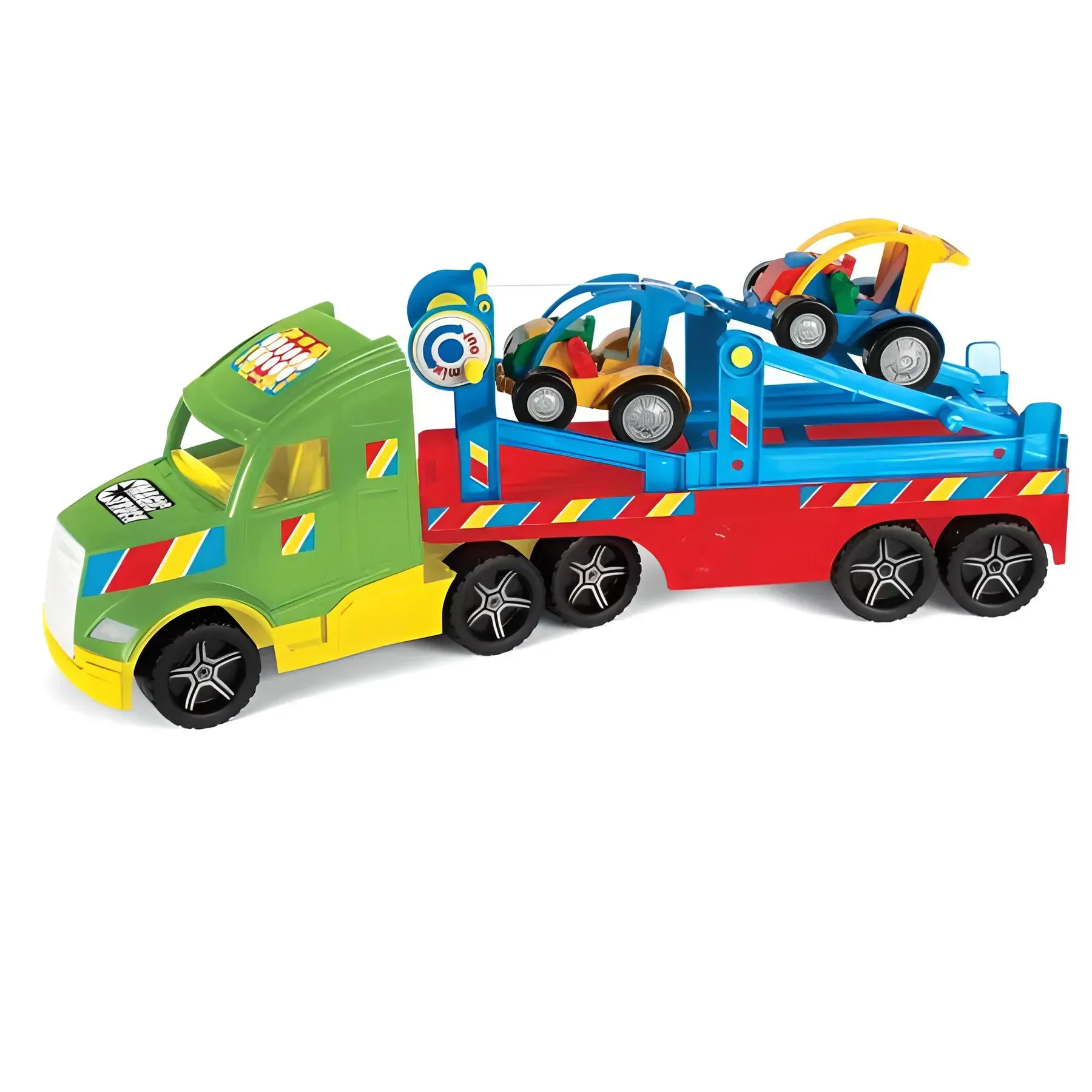Игрушка Magic Truck Basic Грузовик из авто-баги из пластика 78х19,5х28 см Разноцветный (150-98-36350)