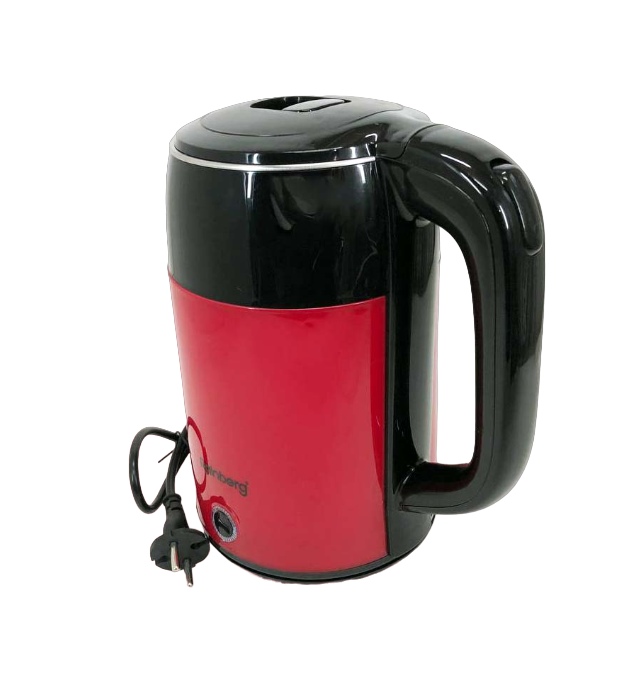 Электрочайник дисковый Rainberg RB-2244 2 л Черно-красный (14074144) - фото 2