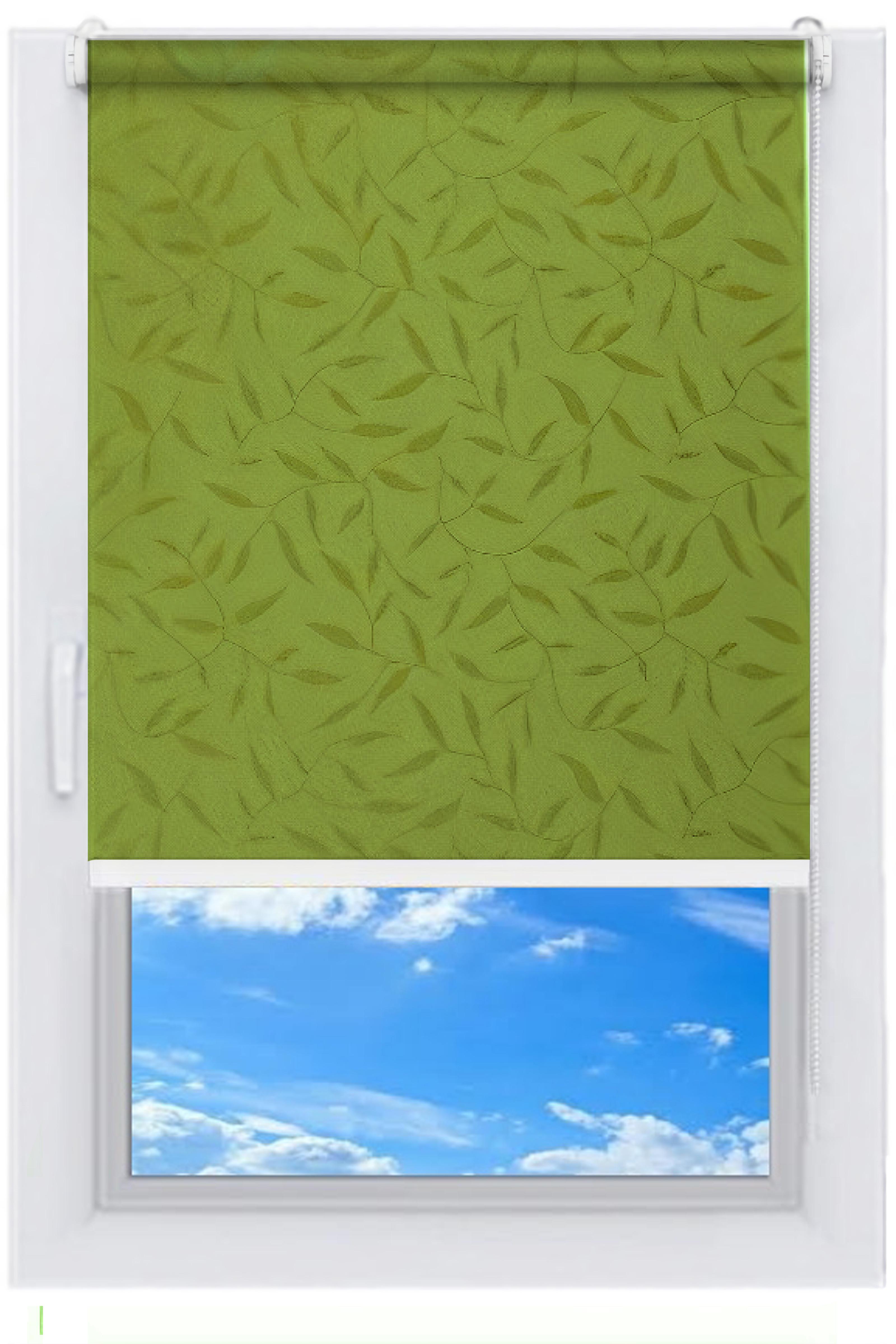 Ролета тканинна NewTex Натур 87,5х165 см Зелений (2258)