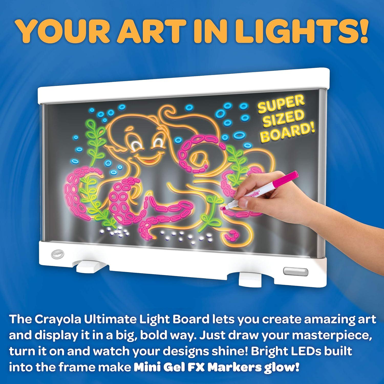 Набір для творчості Crayola Ultimate Light Board! (74-7245) - фото 6 Набір для творчості Crayola Ultimate Light Board! (74-7245) - фото 6