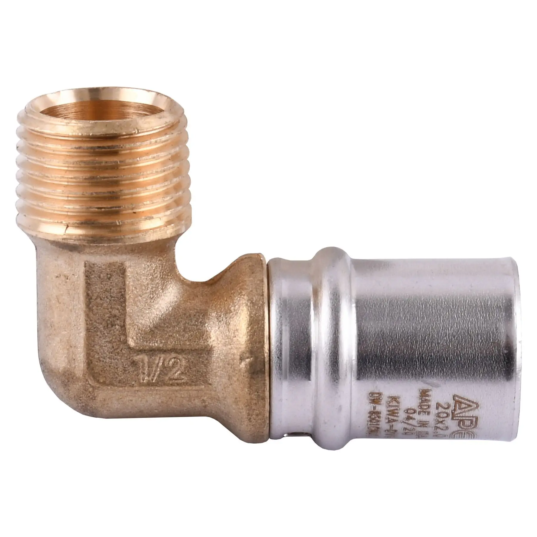 Угольник с наружной резьбой пресс APE ITALY AP 153 1/2х20 (GSR-000001735)