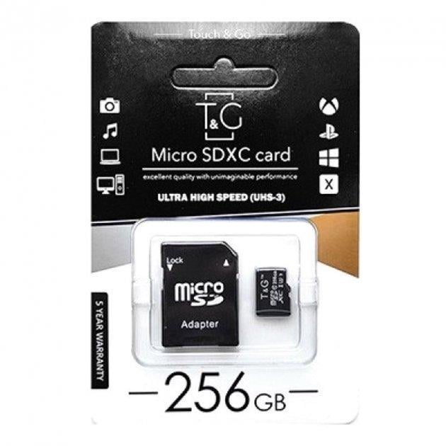 Карта пам'яті micro SDHC Hi rali class10 UHS 3 з адаптером 256GB (MLD_V232)