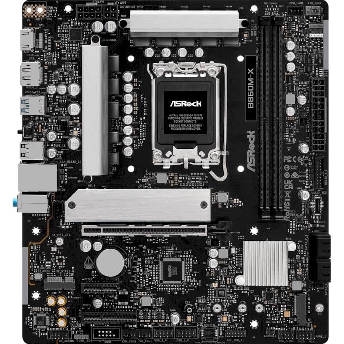 Материнская плата ASRock B860M-X Black (31775847)