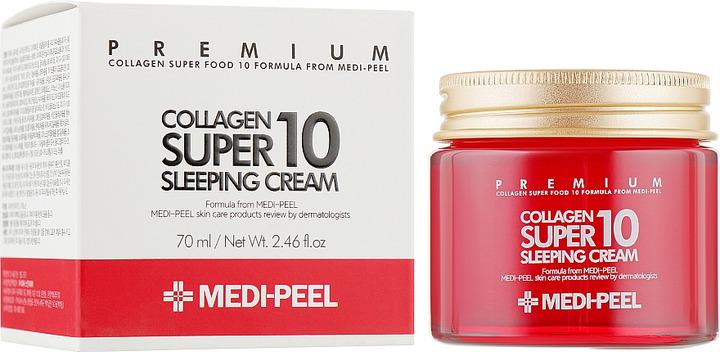 Крем омолоджуючий нічний для обличчя MEDI-PEEL Collagen Super 10 Sleeping Cream 70 мл (8809409342382)