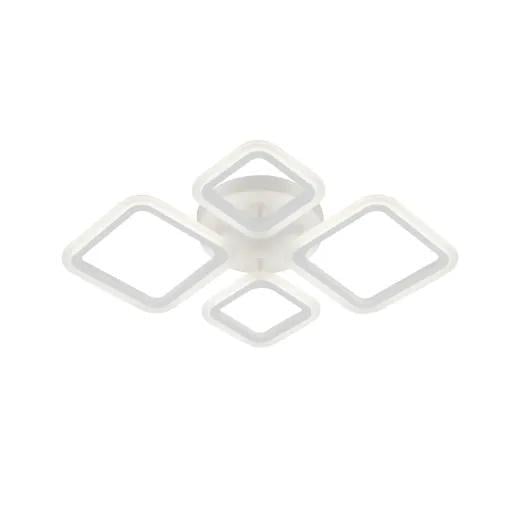 LED-люстра потолочная акриловая Valeso 5106-2+2 72W Белый (28687516)