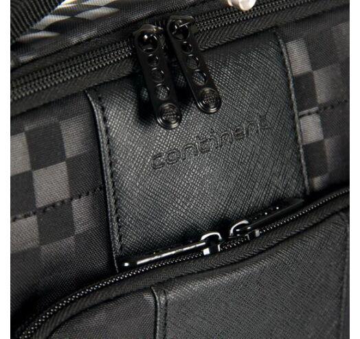 Сумка Continent CC-039 полиэстер/экокожа для ноутбука 10" Черный (626401) - фото 6