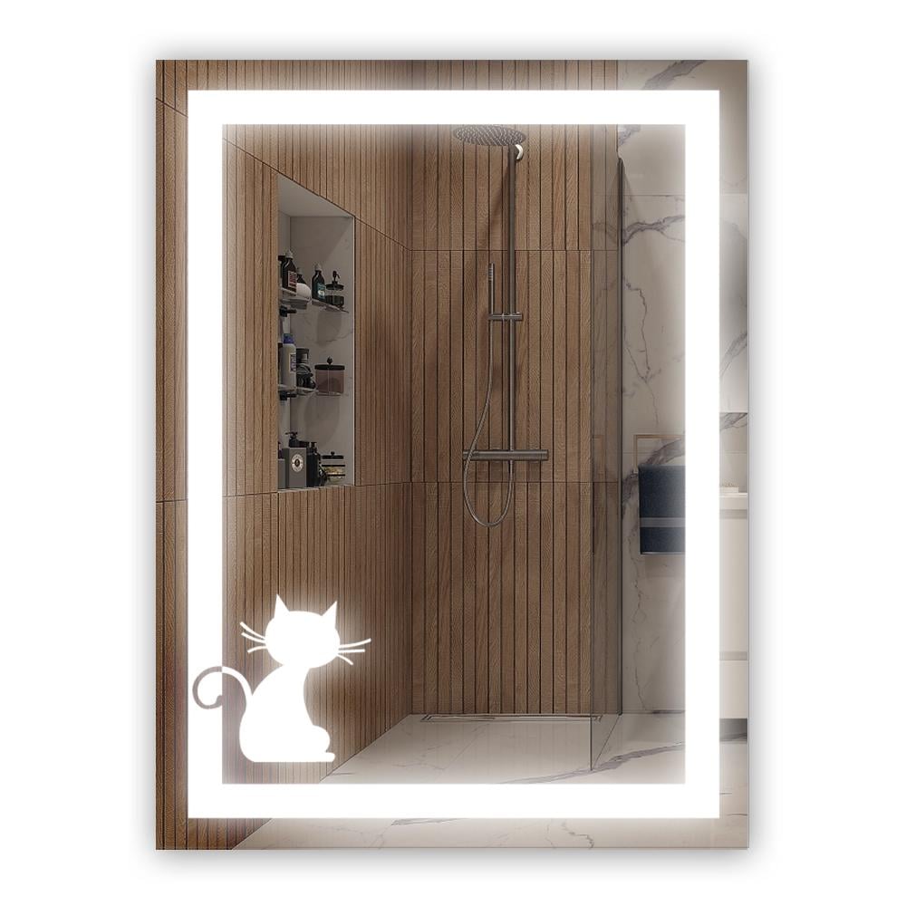 Зеркало с LED подсветкой 600х800 мм (SR-076) Зеркало с LED подсветкой 600х800 мм (SR-076)