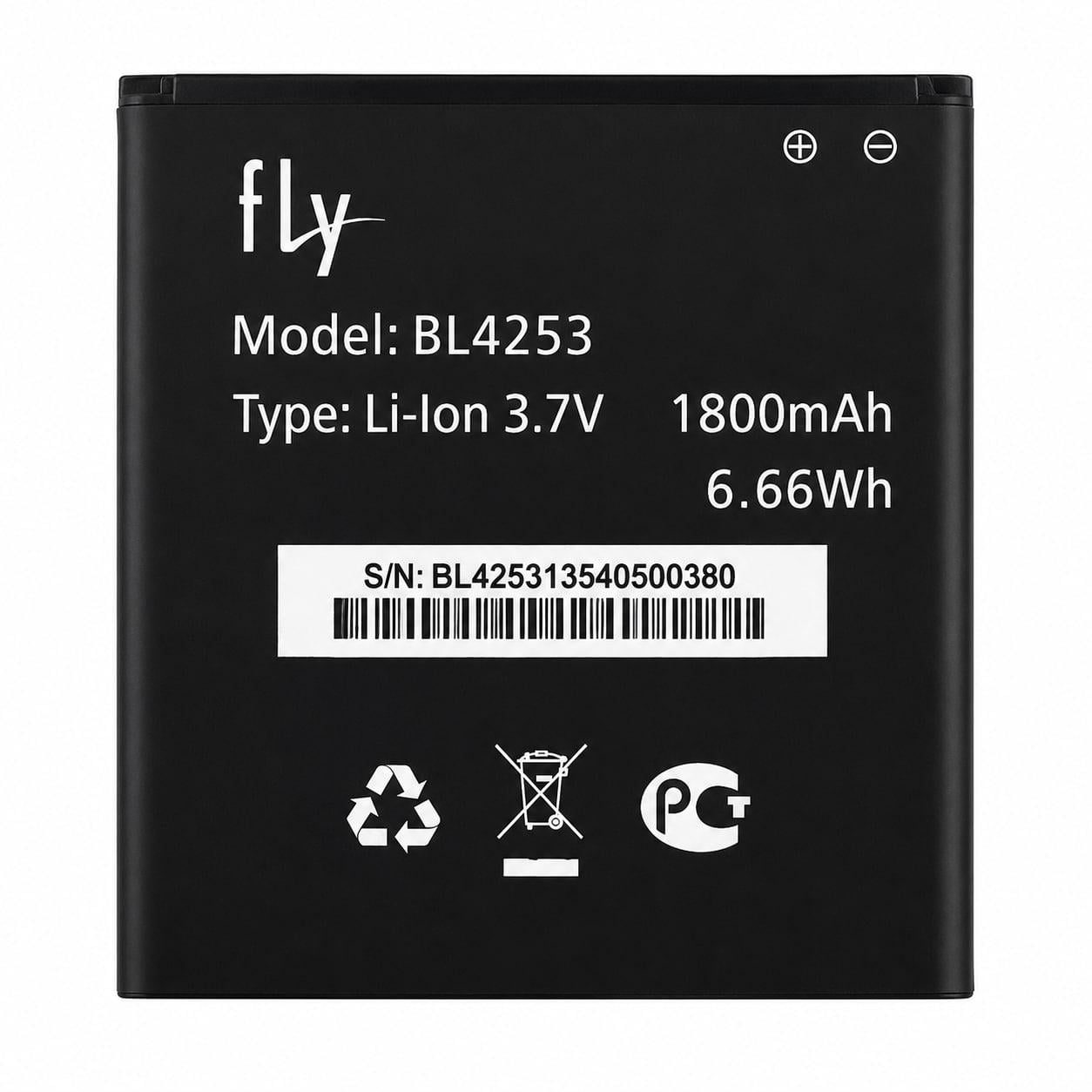 Аккумулятор BL4253 для Fly IQ433 1800 mAh (3513135) Аккумулятор BL4253 для Fly IQ433 1800 mAh (3513135)