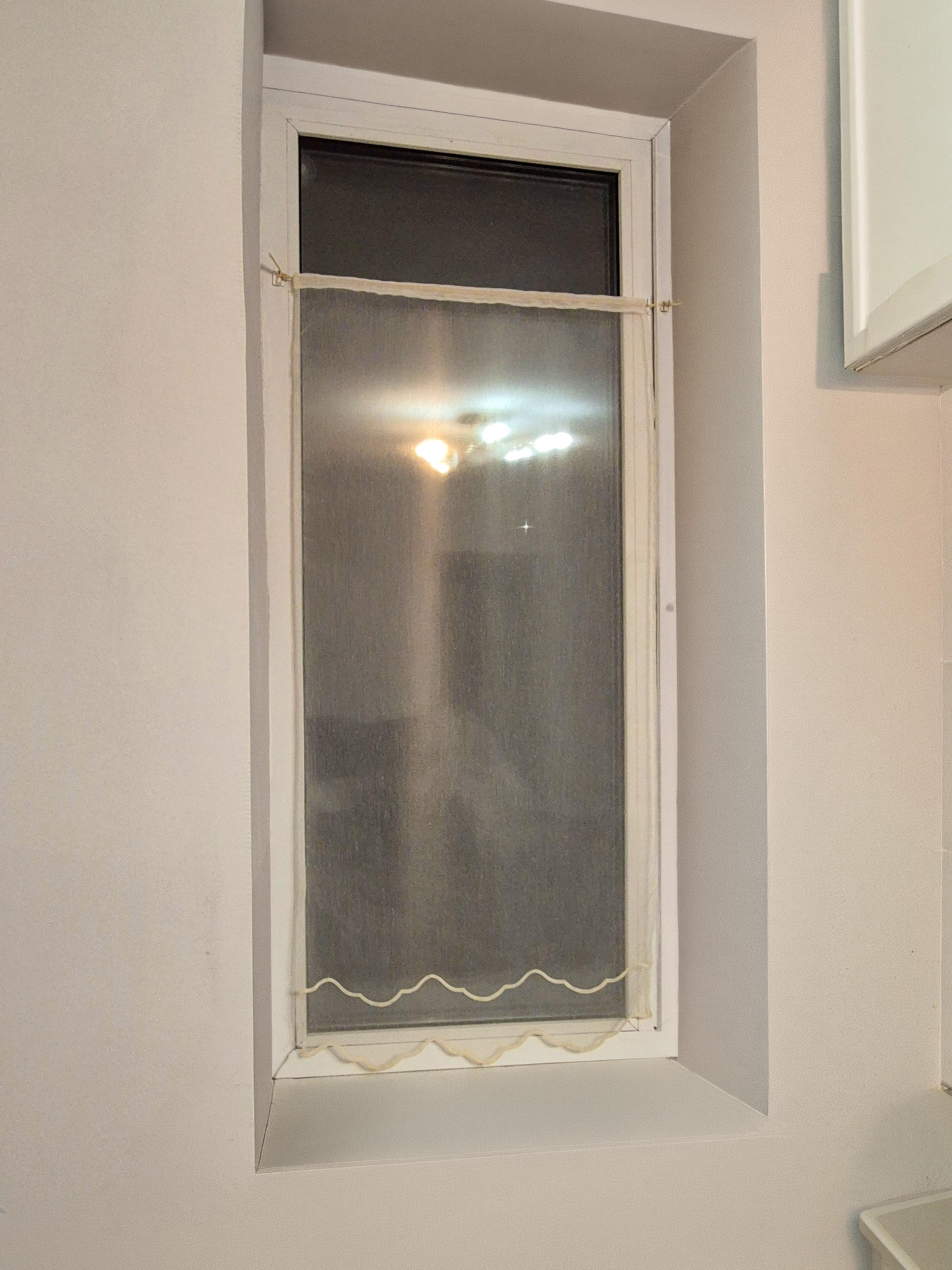 Занавеска из органзы на оконную створку Lumelle Simple 55x117 см Молочный (13_1ф)