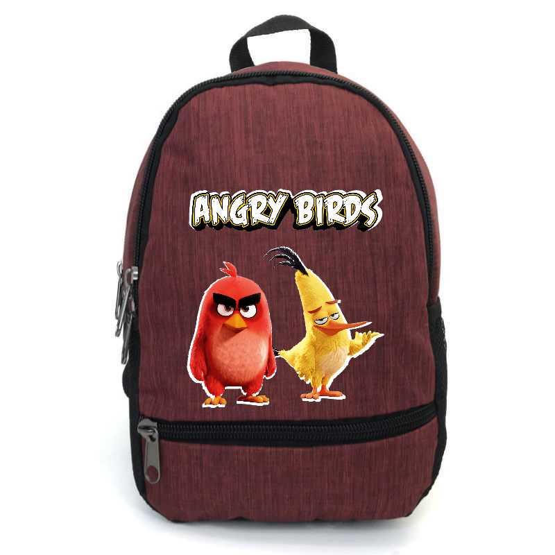 Школьный рюкзак подростковый Cappuccino Toys с принтом Angry Birds ANG-003 12,5 л Красный (2133990372)