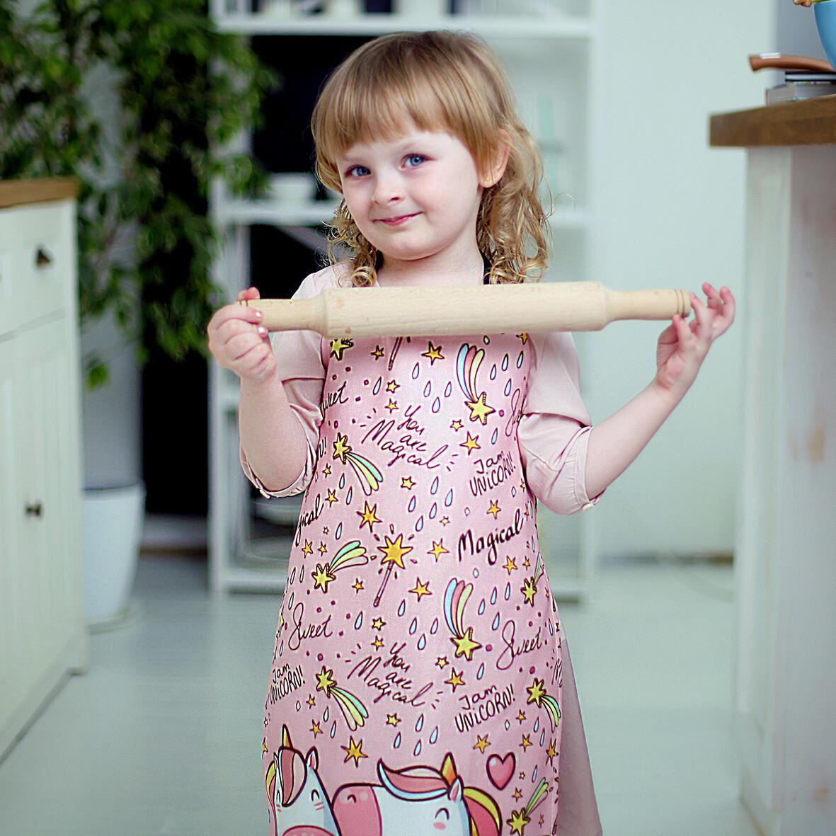 Фартук детский Сolorful Единорог 42х60 см (FRTCD_21A008) - фото 2 Фартук детский Сolorful Единорог 42х60 см (FRTCD_21A008) - фото 2