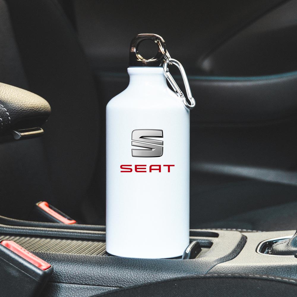 Бутылка спортивная с логотипом SEAT 500 мл Белый (17751370) Бутылка спортивная с логотипом SEAT 500 мл Белый (17751370)