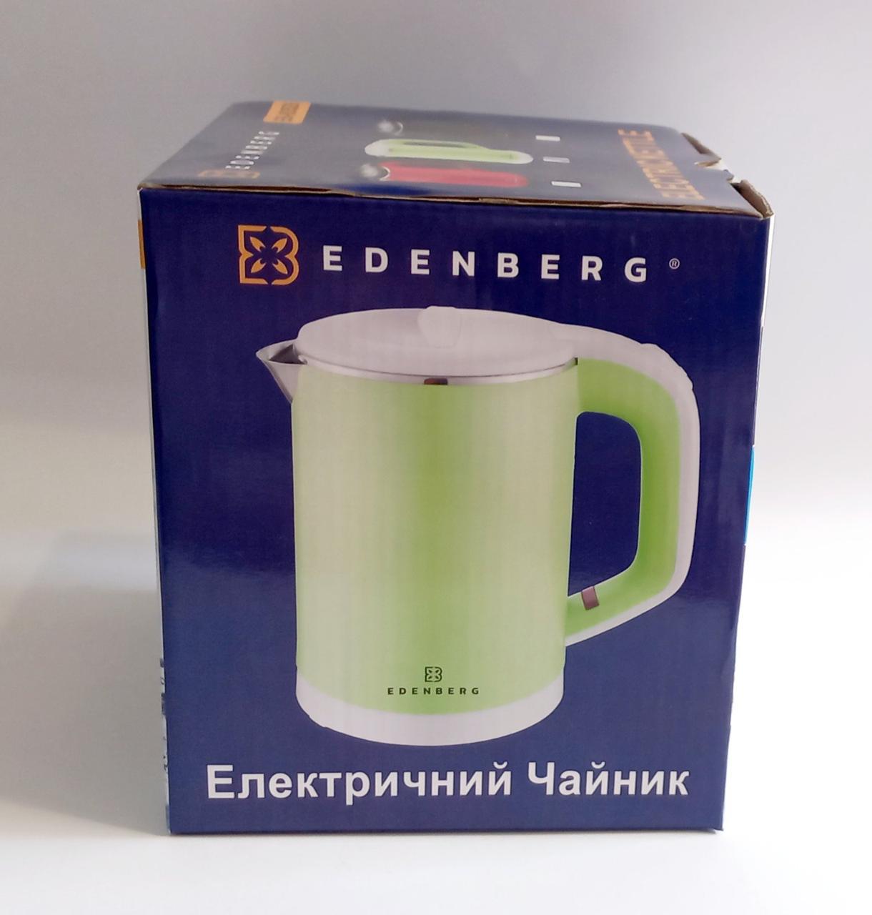 Чайник электрический Edenberg EB-83526-Green 600 мл Зеленый - фото 6 Чайник электрический Edenberg EB-83526-Green 600 мл Зеленый - фото 6