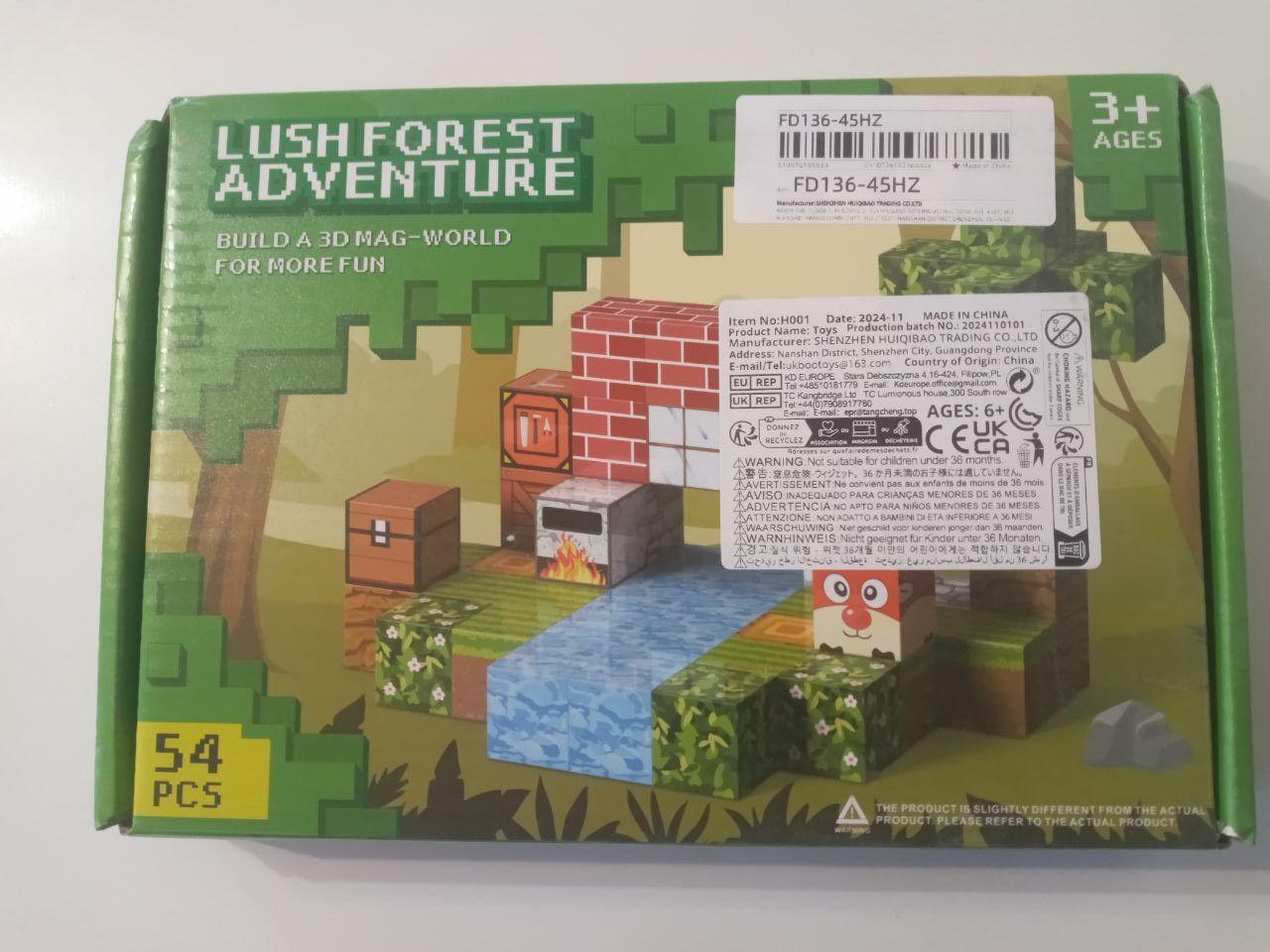 Конструктор магнітний My World minecraft будинок на річці 54 блоків (552) - фото 6 Конструктор магнітний My World minecraft будинок на річці 54 блоків (552) - фото 6