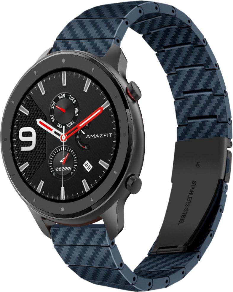 Ремешок Armrok для Amazfit GTR 47 мм Blue (31678-28)