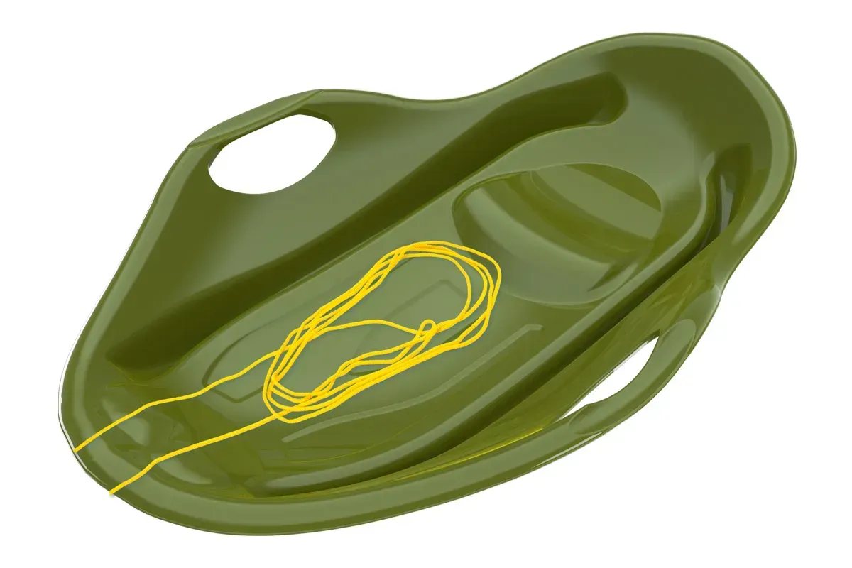 Санки-льодянка ТехноК з пластику з мотузкою 85х56,5х14,5 см Хакі (150-98-TH9642KH) Санки-льодянка ТехноК з пластику з мотузкою 85х56,5х14,5 см Хакі (150-98-TH9642KH)