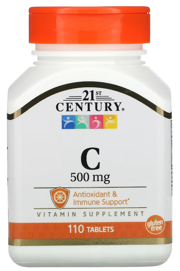 Витамин С 21st Century 500 мг 110 таблеток