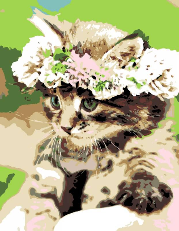 Картина за номерами Rosa Ніжність 35х45 см (Az-197602)