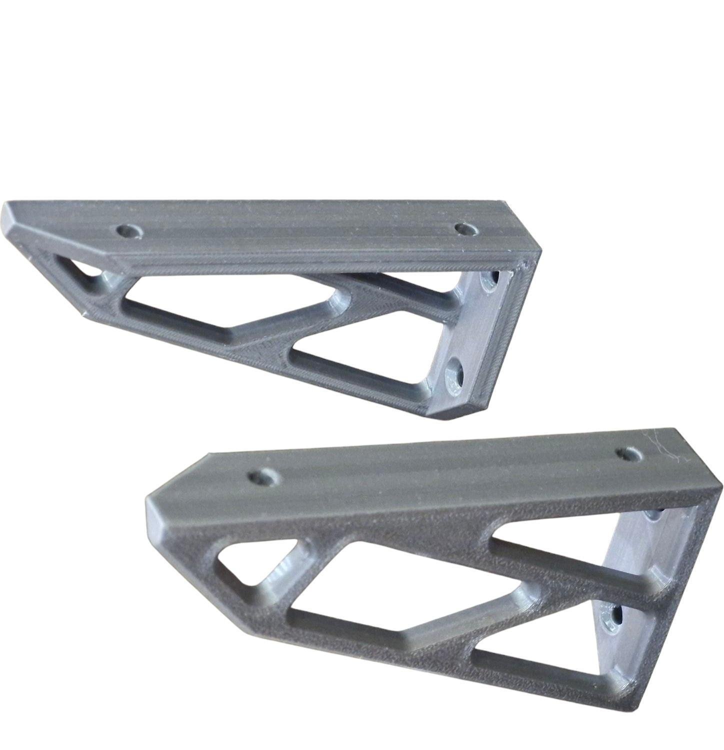 Держатель полки Модик для полок глубиной до 180 мм пластик ПЭТ до 20 кг 119х59х20 см 2 шт Серый металик (101405519) - фото 1 Держатель полки Модик для полок глубиной до 180 мм пластик ПЭТ до 20 кг 119х59х20 см 2 шт Серый металик (101405519) - фото 1