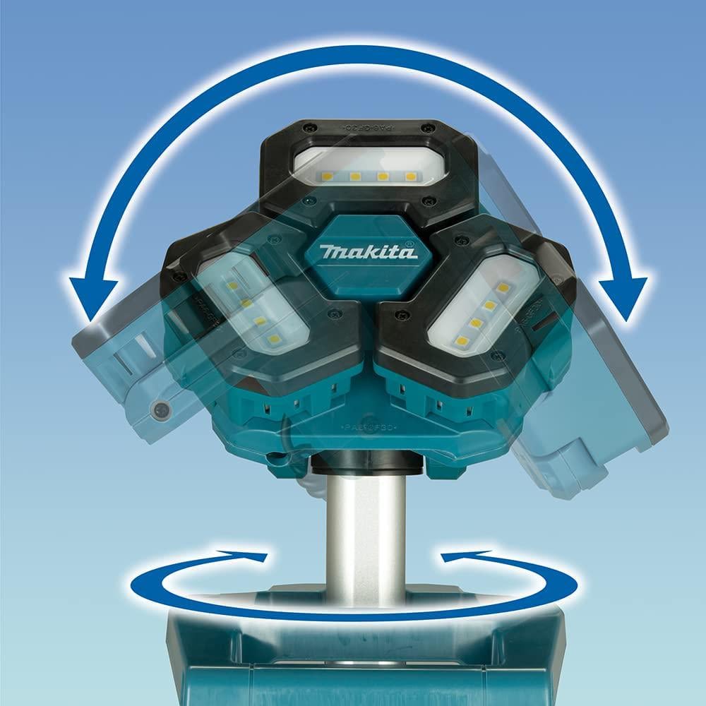 Прожектор світлодіодний акумуляторний Makita DML814 без акумулятора та зарядного пристрою - фото 6 Прожектор світлодіодний акумуляторний Makita DML814 без акумулятора та зарядного пристрою - фото 6