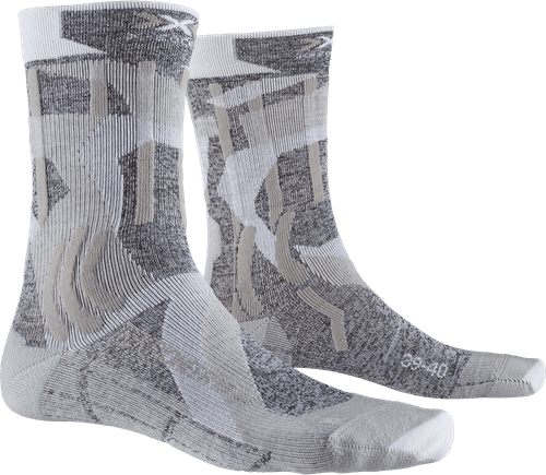 Жіночі шкарпетки X-SOCKS Trek Pioneer Light XS-TS08S19W-G003 p. 39/40 Grey Melange/Modern Camo - фото 1