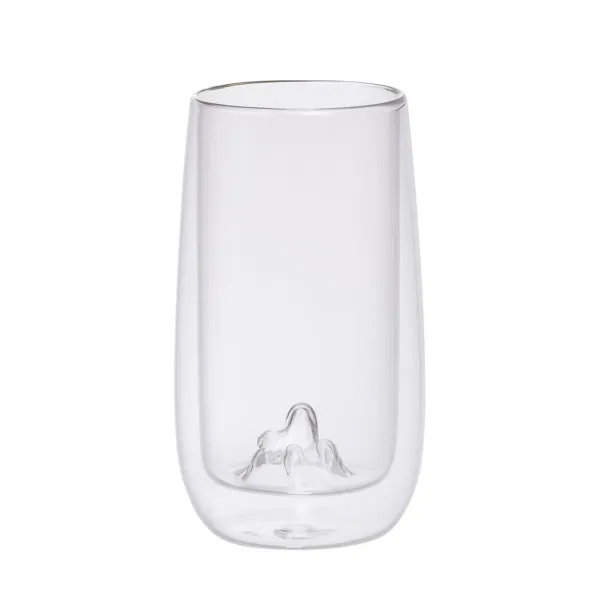 Склянка для напоїв Холодна гора з товстого скла 280 мл Прозорий (64486-27)