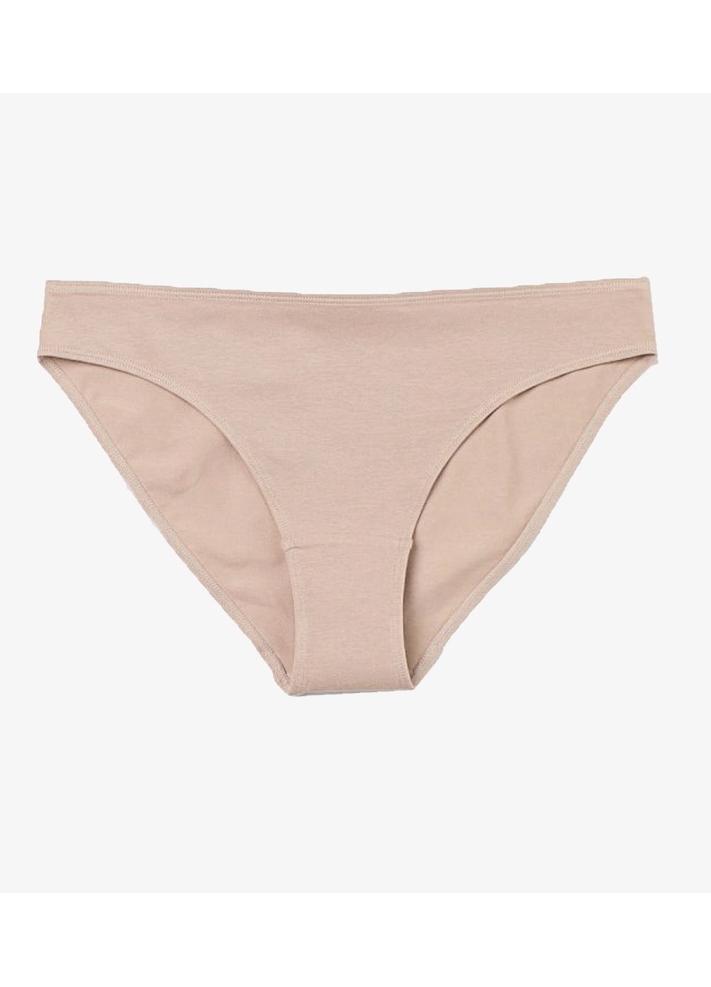 Трусики-слипы женские H&M 0803969 хлопковые S Коричневый (75183)