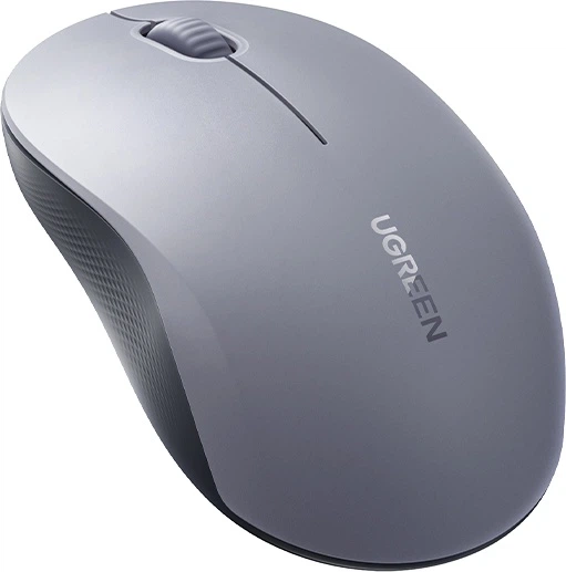 Миша бездротова UGREEN M331 Multi-mode Wireless Mouse Grey (KST-UGR-65627)
