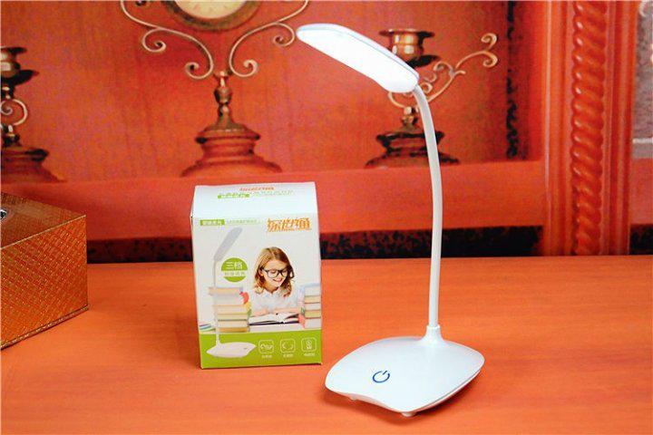 Настольная лампа LED Lamp KL-95BB с сенсором включения Белый (DR014765) - фото 8