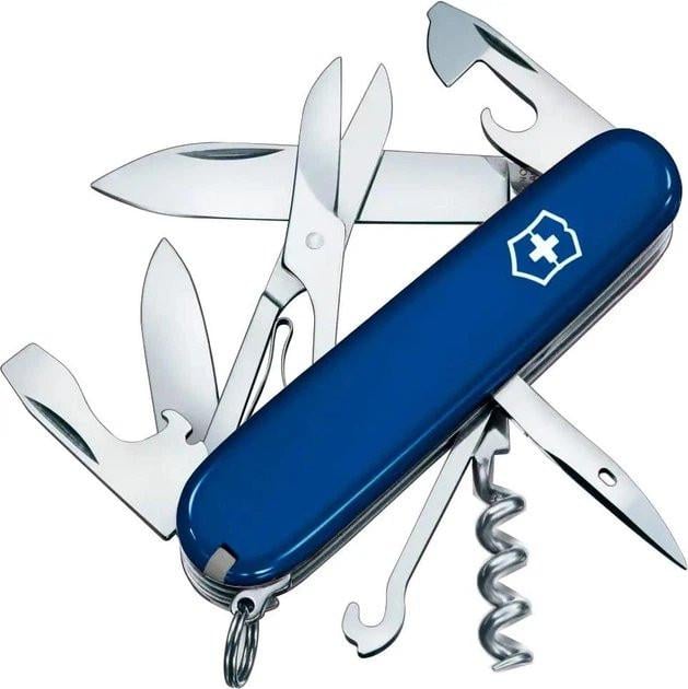 Нож швейцарский Victorinox Climber 1.3703.2 складной мультитул 14 функций Синий