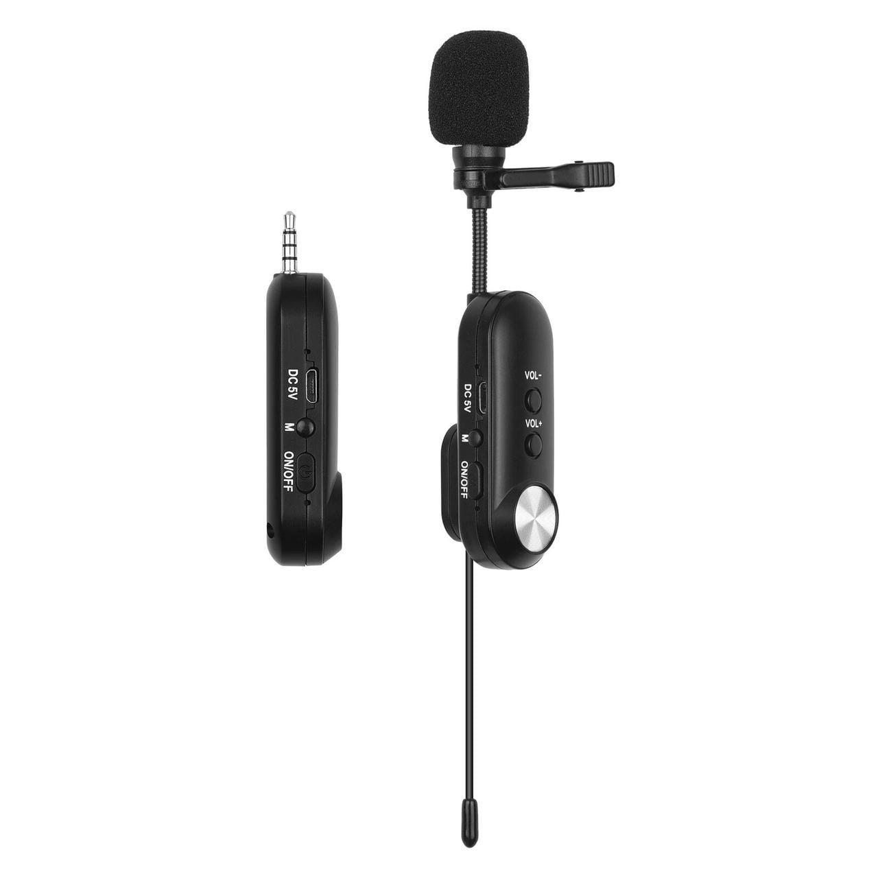 Петличный микрофон беспроводной Andoer BM-02 (7560) Петличный микрофон беспроводной Andoer BM-02 (7560)
