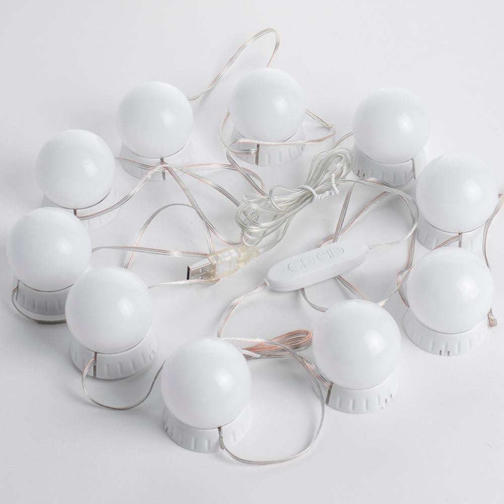 Подсветка для зеркала Mirror с регулировкой яркости 10 ламп Белый (51955lmn) Подсветка для зеркала Mirror с регулировкой яркости 10 ламп Белый (51955lmn)