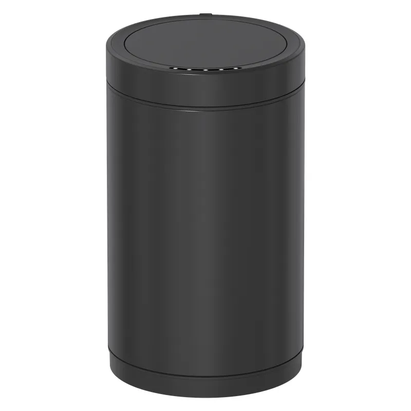 Ведро для мусора KOER TC-020609-05 сенсорное круглое 9 л Черный (KR5939)