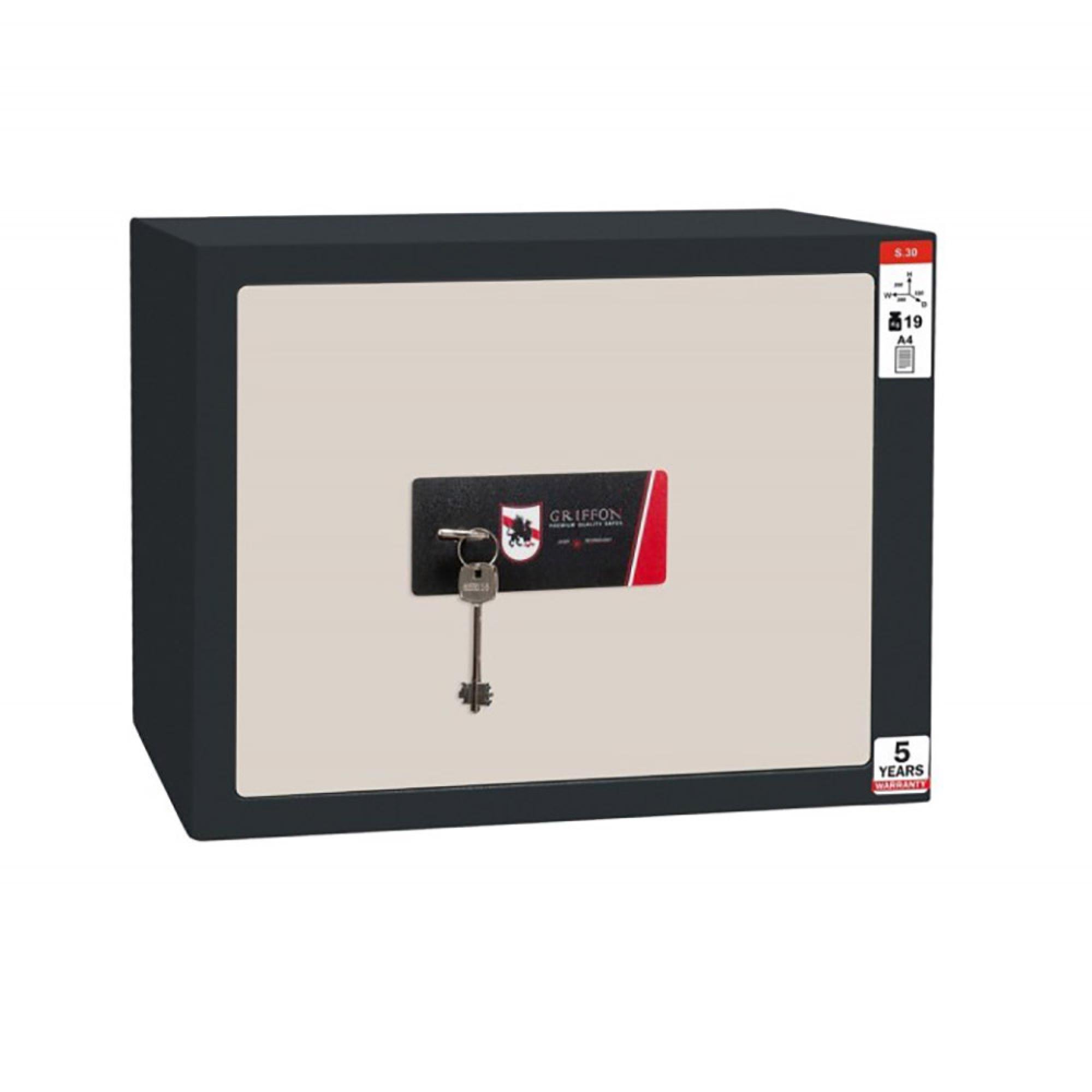 Сейф меблевий Griffon S.30.KT з трейзером (2-12-S.30.KT)