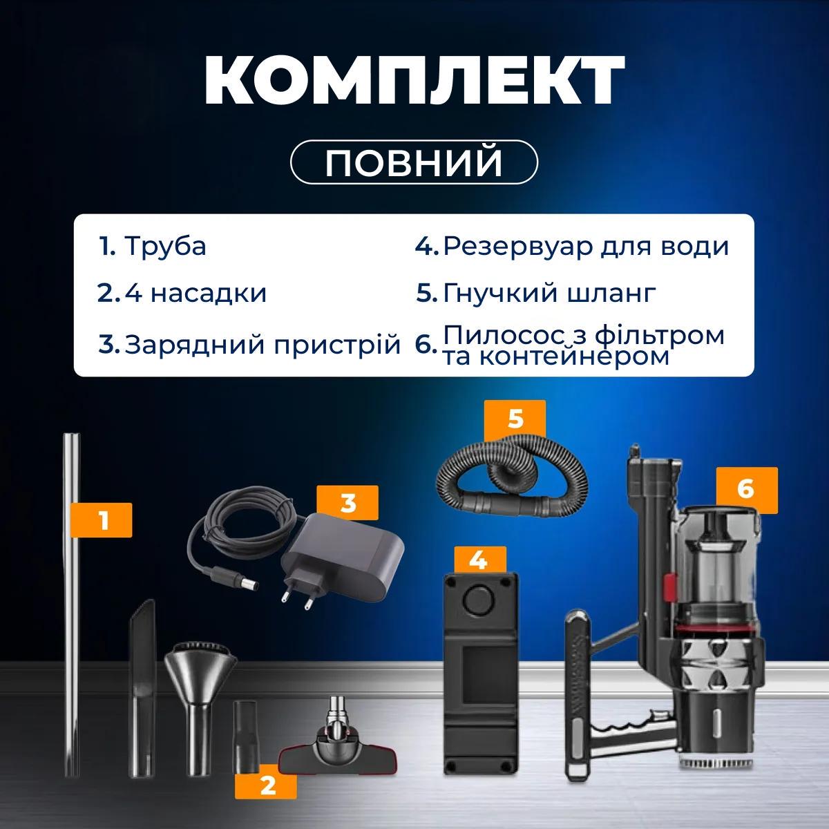 Пилосос SK-3378 без мішка 2000 Вт (45771-SK-3378_1384) - фото 6 Пилосос SK-3378 без мішка 2000 Вт (45771-SK-3378_1384) - фото 6