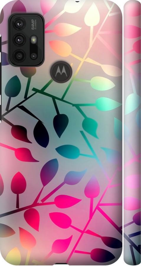 Чехол на Motorola Moto G10 Листья (2235m-2319-42517)