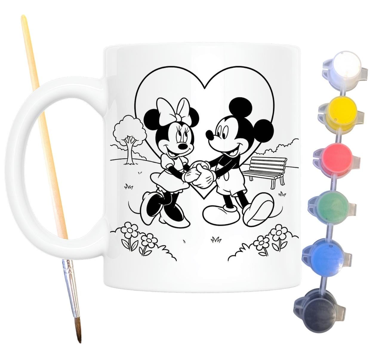 Набор для творчества Кружка-раскраска Микки Маус и Мини Маус (КР0232)