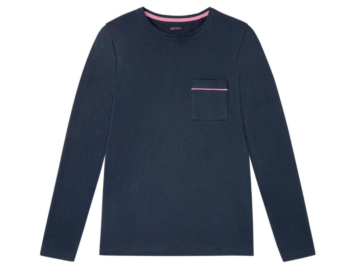 Піжама жіноча Esmara 157K S Рожевий/Синій (157K/S) - фото 3 Піжама жіноча Esmara 157K S Рожевий/Синій (157K/S) - фото 3