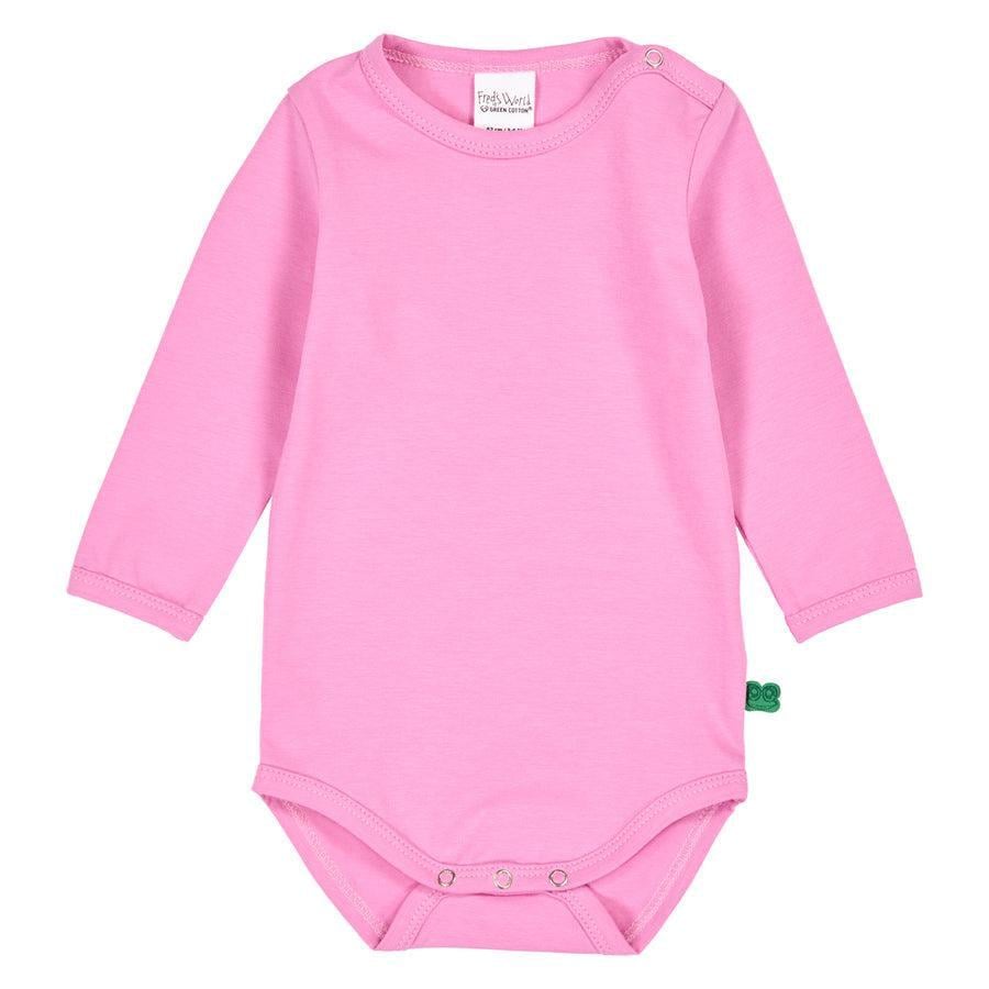 Боді дитяче для новонародженої дівчинки Green Cotton 56 см Рожевий (25111203)
