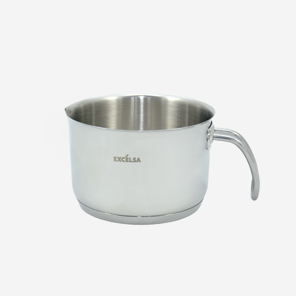 Ковш кружка с носиком Hascevher из нержавеющей стали 1,2 л (67)