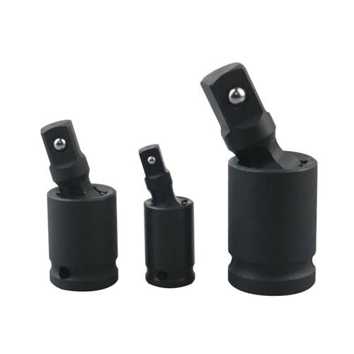 Набір карданних шарнірів для торцевих головок ударні 1/2" 1/4" 3/8" Cr-Mo Black (927257) Набір карданних шарнірів для торцевих головок ударні 1/2" 1/4" 3/8" Cr-Mo Black (927257)