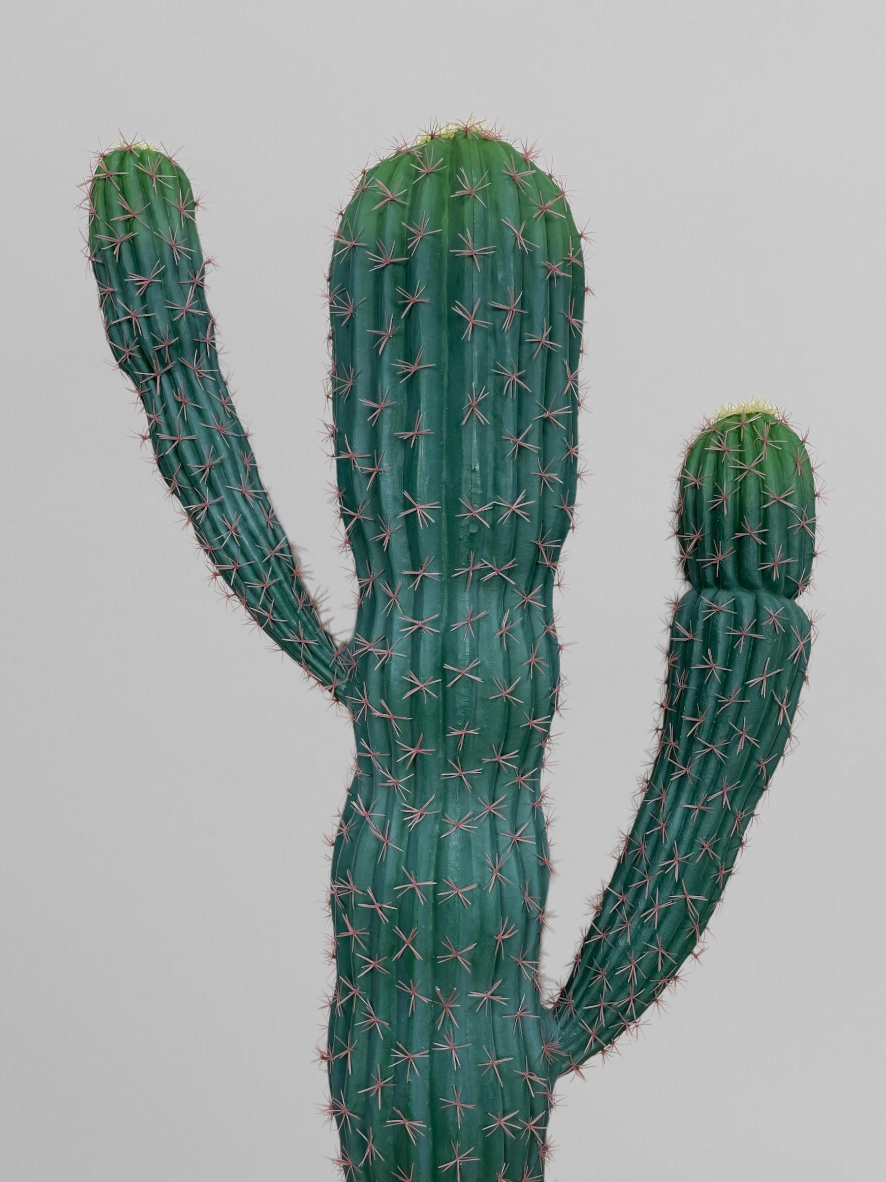 Искусственный декоративный кактус без горшка 130 см Зеленый (Р060010) - фото 2